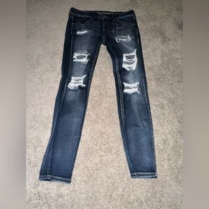 American Eagle Jeans.    Jeggings Super low jegging size US 6 short